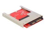 DeLOCK Converter SATA 22 pin > mSATA 2.5 Frame Interface Adapter