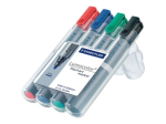 STAEDTLER Lumocolor esilet&otilde;stetud marker must sinine roheline punane