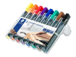 STAEDTLER Lumocolor 352 m&auml;rgistaja must sinine pruun roheline oranž lilla punane kollane
