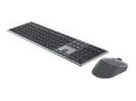 Dell Premier Mitme seadmega KM7321W Juhtmevaba Hiir ja Klaviatuur Komplekt Saksa
