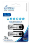 M&Uuml;&Uuml;K&Uuml;M&Auml;LUMEGA FLASH USB2 32GB/MR911-2 MEDIARANGE