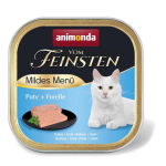 ANIMONDA Vom Feinsten Mildes Menu T&uuml;rgi ja meritursakas - 100g m&auml;rgkassitoit