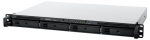 Synology RS422+ Kuni 4 HDD/SSD Hot-Swap AMD Ryzen Ryzen R1600 Protsessori sagedus 2.6 GHz 2 DDR4