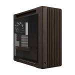 ASUS ProArt PA602 Wood Edition Retro Brown karastatud klaasiga paneeliga Midi Tower
