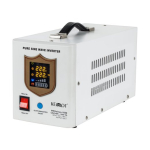 KEMOT PROsinus-1000 emergency power supply: pure sine wave inverter with 12V charging, 230V, 1000VA/700W