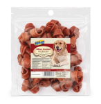 KNOTTED Lambaliha luu 6 cm - koera n&auml;rimisn&auml;pp - 500g