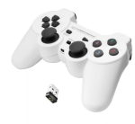 Esperanza EGG108W Gaming Controller Black, White RF Gamepad Analogue / Digital for PC, Playstation 3