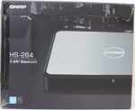 SALE OUT. QNAP 2-Bay SATA fanless home NAS HS-264 Up to 2 SATA 6Gb/s, 3Gb/s Intel Celeron N5105 4-core/4-thread Processor frequency 2.9 GHz 8 N/A D...