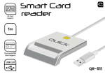 Quick QR-511 Nutikas ID-kaardi lugeja USB