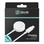 OBAL:ME laadimiskaabel Apple Watchile USB-C / valge