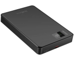 Gembird magnetic wireless power bank with LCD, 15W, 10000 mAh, black