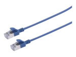 Prokord Slim CAT 6a U/FTP 1m Sinine V&otilde;rgukaabel