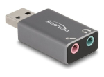 Delock USB-A k&otilde;rvaklappide pesa adapter Hall