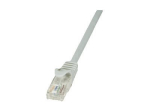 LogiLink EconLine CAT 6 Varjestamata keerutatud paar (UTP) 50cm patch-kaabel hall