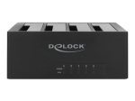 DeLOCK USB Type-C kuni 4 x SATA HDD/SSD dokkimisjaam