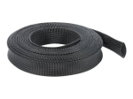 Delock 5m Pitsiline Kaitsekatte Black