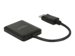 DeLock DisplayPort 1.4 Splitter 1 x DisplayPort kuni 2 x DisplayPort MST Video/Audio Splitter