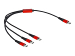 Delock USB Type-C Kaabel 30cm Must