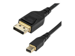 StarTech.com 6ft (2m) VESA Certified Mini DisplayPort DisplayPort 1.4 kaabel, 8K 60Hz HBR3 HDR, Super UHD mDP DP 1.4 kaabel, Slim (34 AWG) Ultra