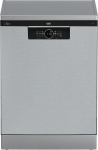 BEKO Vabastatav n&otilde;udepesumasin BDFN26530X, Energiaklass D, Laius 60 cm, SelfDry, 3. sahtel, Inox
