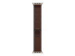 APPLE 49mm Dark Umber Trail Loop - M/L - Natural Titanium Finish Apple
