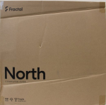 SALE OUT. Fractal Design North Charcoal Black Fractal Design North ATX Charcoal Black DAMAGED PACKAGING