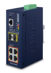 IP40 Industrial L2+/L4 4-Port 1000T 802.3at PoE + 2-Port
