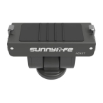 Sunnylife 1/4" kiir&uuml;henduskohandaja 180&deg; p&ouml;&ouml;ramisega Insta360 GO Ultra jaoks