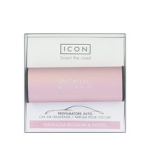 Millefiori Milano Icon Car Air Freshener Magnolia Blossom & Wood Classic Pink