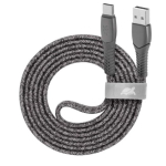 KAABEL USB-C KUNI USB2.0 1,2M/HALL PS6102 GR12 RIVACASE