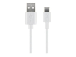 goobay USB Type-C kaabel 2m valge