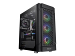 Thermaltake Versa T27 TG ARGB tornikast, laiendatud ATX, ilma toiteallikata, must