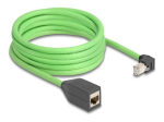 DeLOCK CAT 6a SF/UTP 5m Paasukepp Roheline