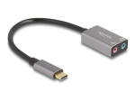 Delock USB-C k&otilde;rvaklappide pesa adapter 14.5cm Hall
