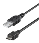 Goobay USB kuni Micro USB kaabel 1.0m must (jaem&uuml;&uuml;k)