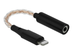 Delock 10.5cm Beeži Lightning k&otilde;rvaklappide pesa adapter