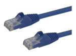 StarTech.com 1.5m CAT6 Ethernet Kabel, 10 Gigabit Snagless RJ45 650MHz 100W PoE V&otilde;rgukaabel, CAT 6 10GbE UTP V&otilde;rgukaabel koos pingelahendajaga, Kol...