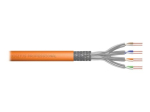 DIGITUS Professional CAT 7 S/FTP 500m Oranž paigalduskaabel RAL 2000