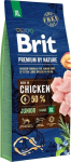 BRIT Premium by Nature Junior XL kana kuivkoeratoit - 15 kg