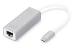 Digitus USB Type C 3.0 Gigabit Ethernet adapter 10/100/1000 Mbps DN-3024 USB Type-C kuni RJ45