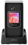 myPhone Rumba 2 Must 2,4 " TFT 32 MB &Uuml;ksikelemendi SIM P&otilde;hikorteri kaameralahutus 0,3 MP 800 mAh