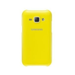 Samsung EF-PJ100BYE originaal tagakott Samsung J100 Galaxy J1 kollane (EU blister)