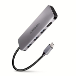 AXAGON SuperSpeed USB-C KOMBO 5in1 hub HMC-HCR3A