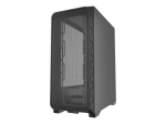 Gembird Fornax M200 Tower ATX Korpus, Ilma Toiteallikata, Must