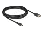 Delock USB kaabel 5m must