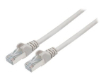 Intellinet V&otilde;rgukaabel, Cat6, 2m, Hall, Vask, S/FTP, LSOH / LSZH, PVC, RJ45, Kuldplaatimised Kontaktid, Snagless, Booted, Elukauem garantii, P