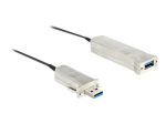 Delock Aktiivne optilise USB kaabli komplekt - Must