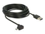 Delock lihtne USB-kaabel 5m must