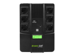 Green Cell UPS06 Line-Interactive 600 VA 360 W UPS 6 AC v&auml;ljundiga