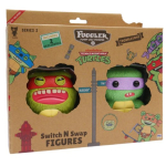 FUGGLER S2 VAHETAVA JA STIILIFIGUUR - 2 PAKKI (RAPHAEL & DONATELLO)